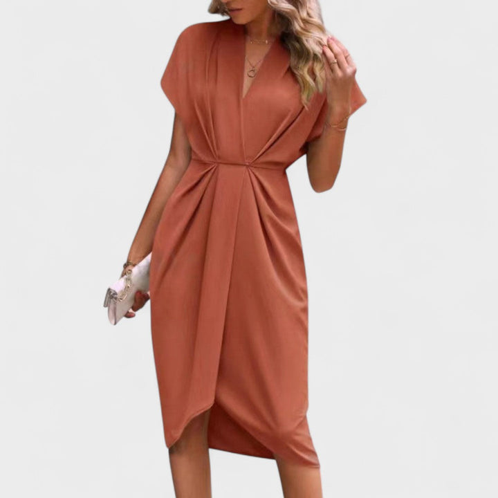 Tihana - Elegante vestido midi Mujer