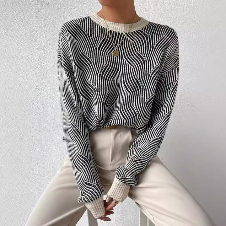 Margot | Jersey de punto con textura de ondas