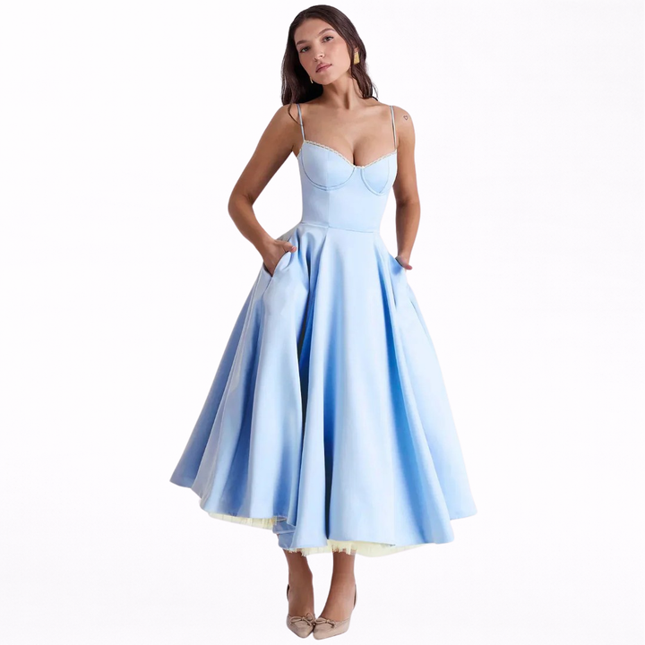 Arielle | Vestido Midi de Lujo