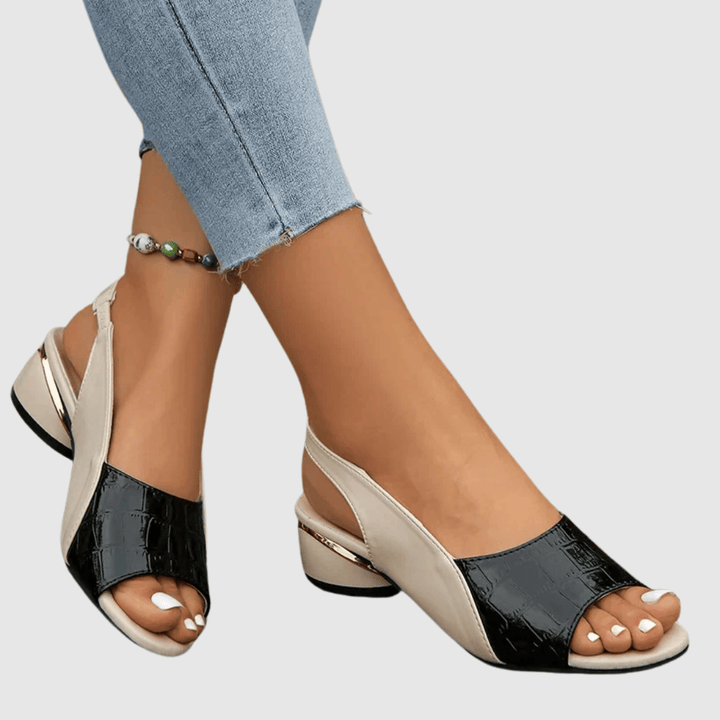 Sissy - Sandalias de cuero cómodas
