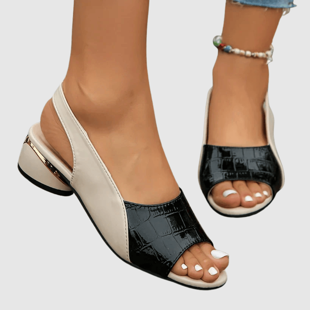 Sissy - Sandalias de cuero cómodas
