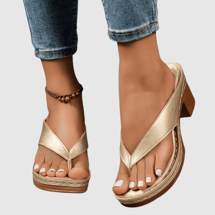 Nina – Sandalias de Tacón Cómodas para Mujer