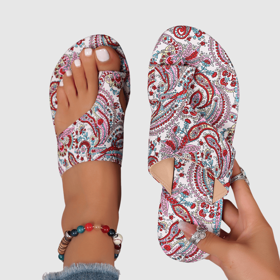Emmaline - Sandalias ortopédicas vintage