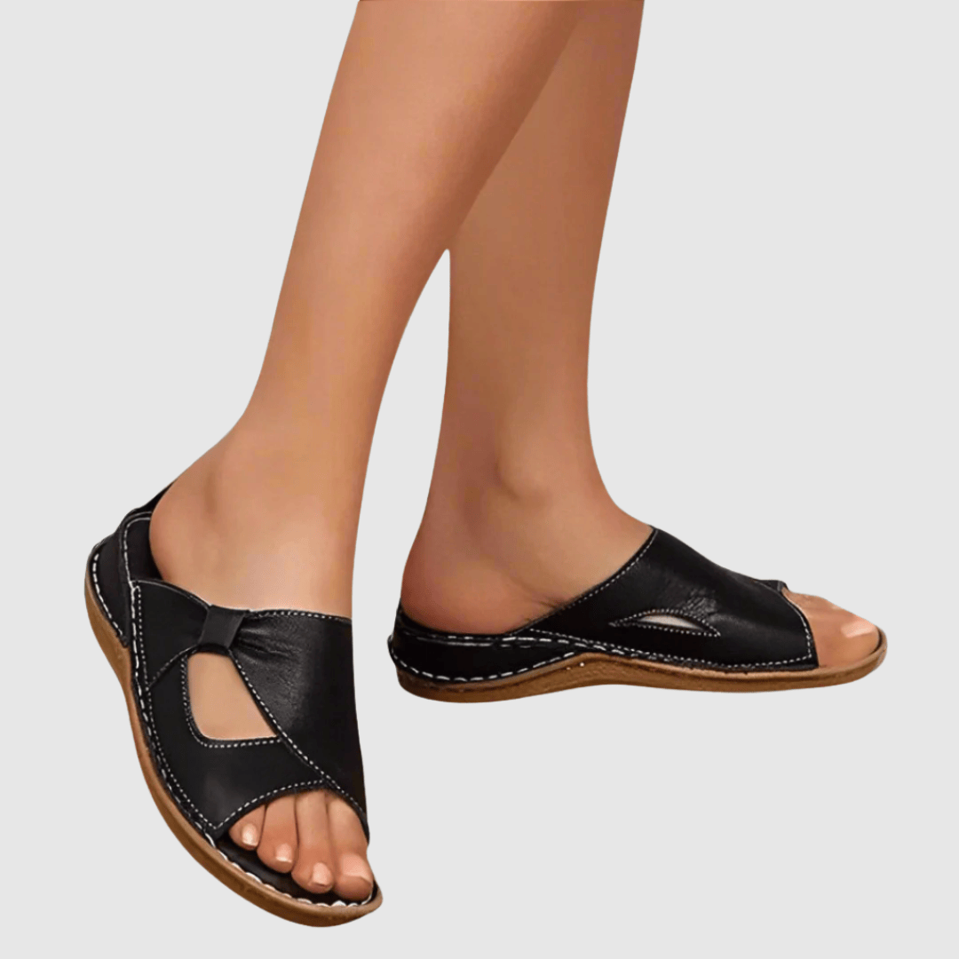 Gaëlle – Sandalias de Cuero Confortables Mujer