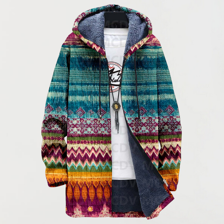 Charlotte | Chaqueta con motivo étnico