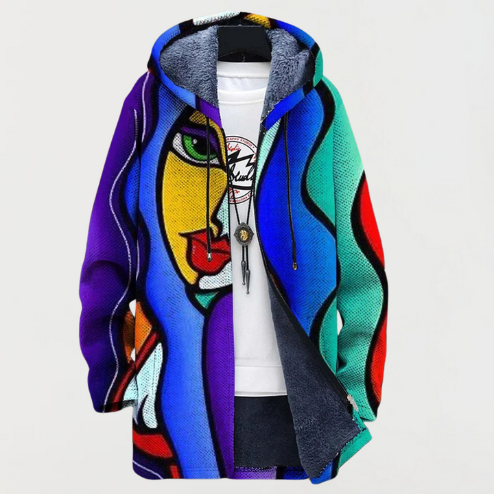 Simone | Chaqueta con gráfico colorido