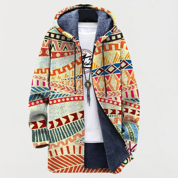 Colette | Chaqueta con estampado étnico