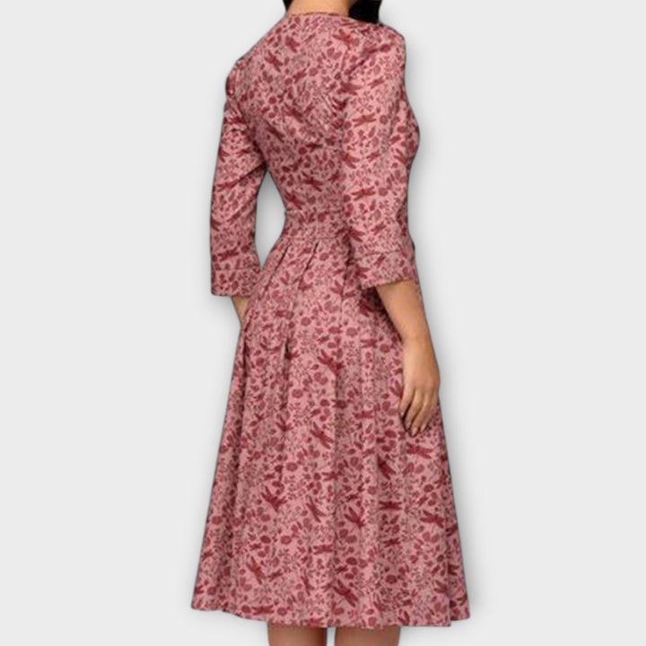 Carolina - Vestido elegante hasta la rodilla
