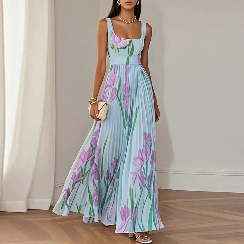 Oriah | Vestido Maxi Line-A Floral