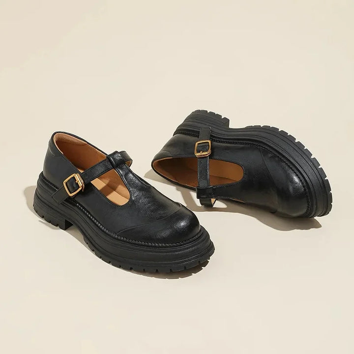 Mary Janes - Zapato de Cuero Elegante
