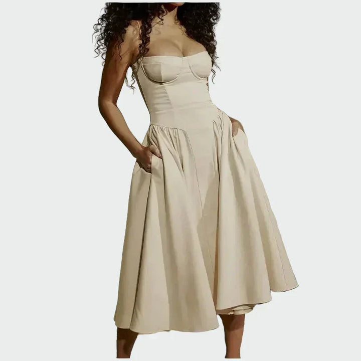 Jaroslava – Vestido Elegante para Dama Mujer