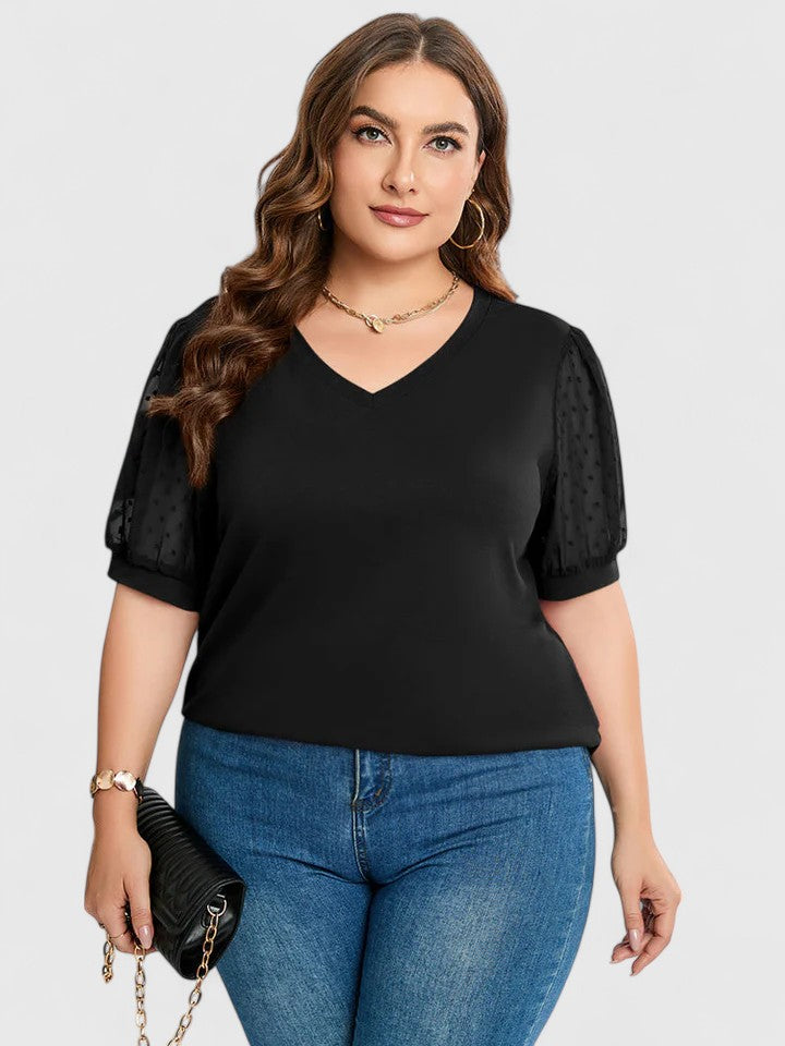Claire | Top V Cuello Confortable