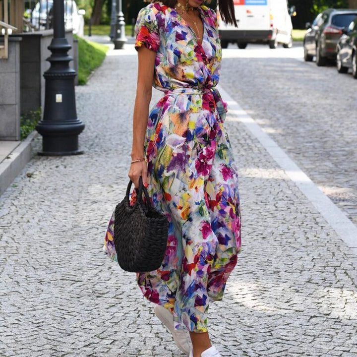 Anna™ Vestido estampado floral primavera/verano