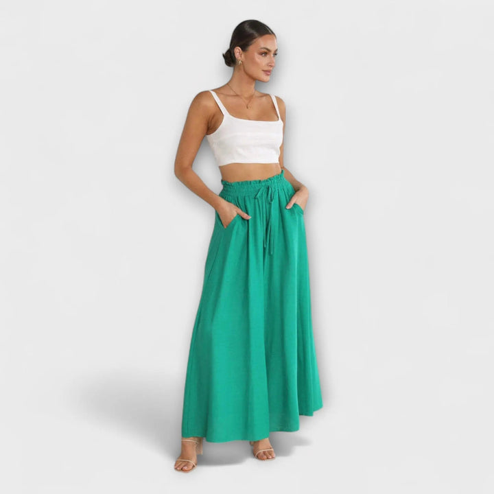 Andrea - Pantalones Holgados y Cómodos