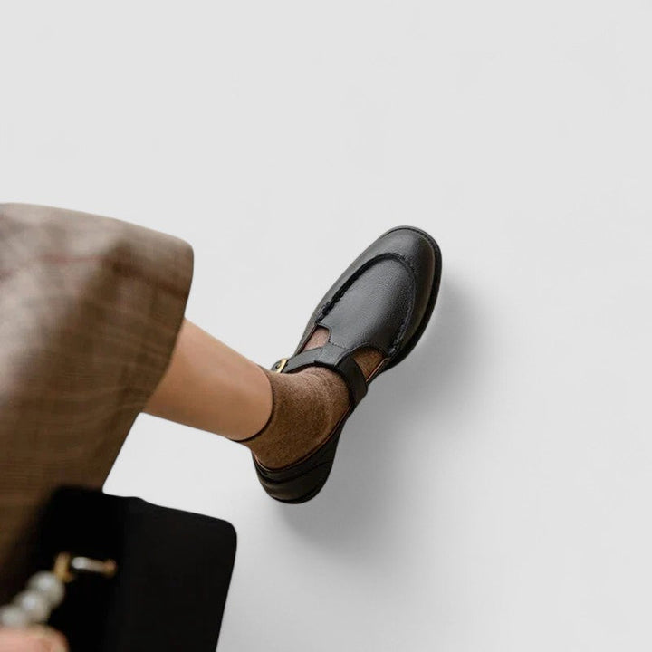 Ariana | Merceditas cómodas de punta cuadrada
