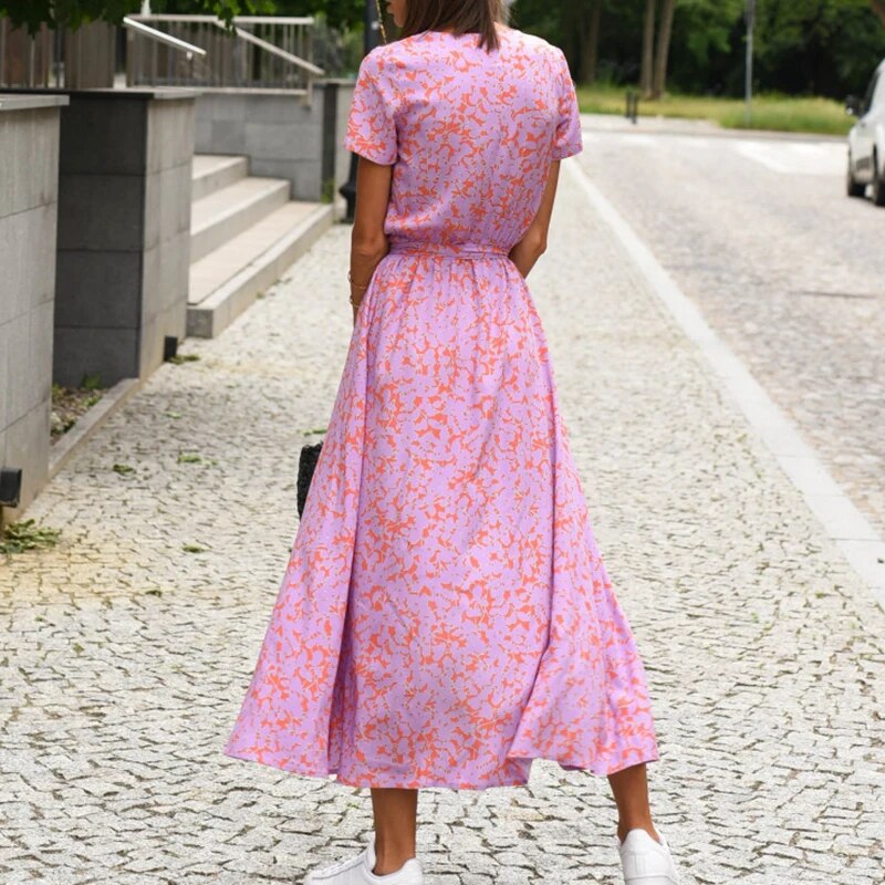 Anna™ Vestido estampado floral primavera/verano
