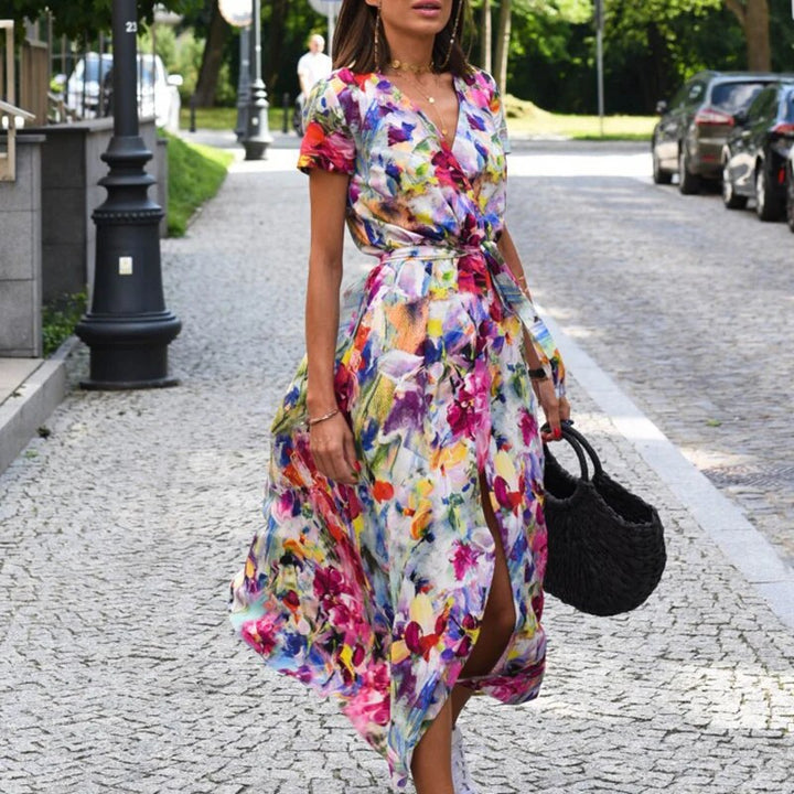 Anna™ Vestido estampado floral primavera/verano
