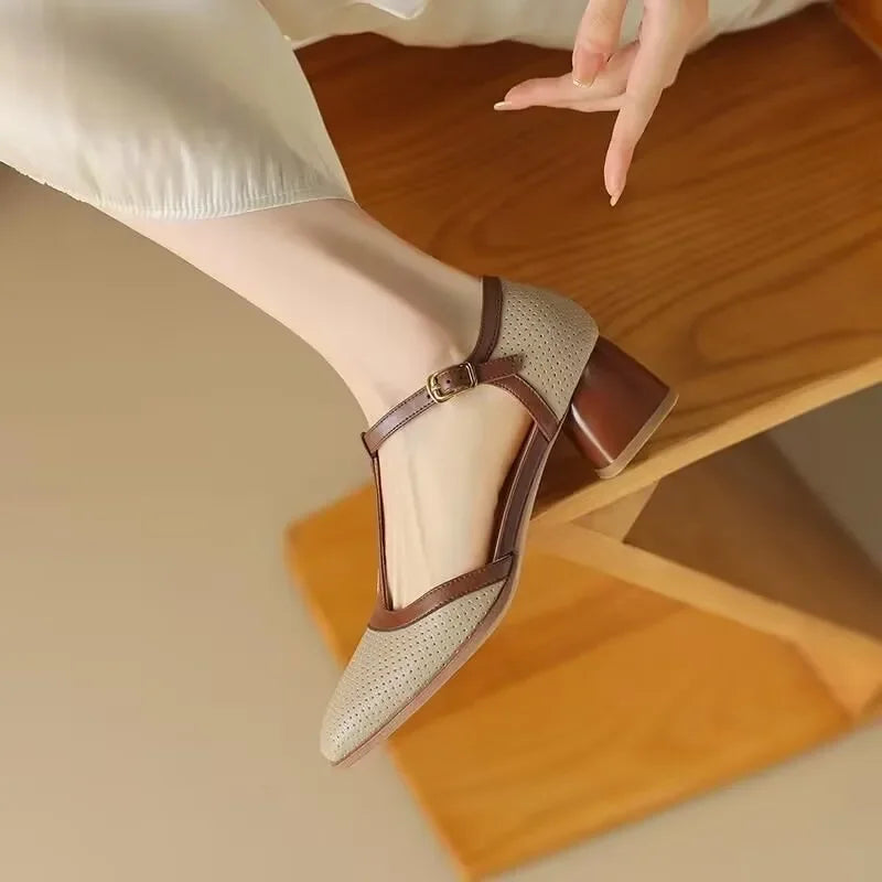 Katalin | Zapatos Ortopédicos de Tacón Medio