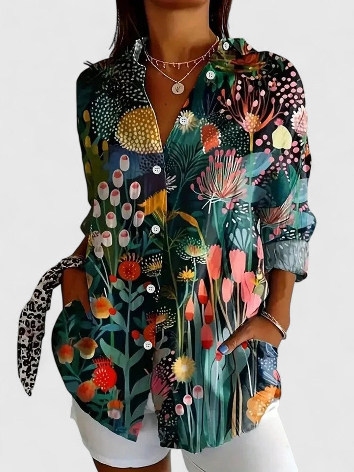 Anica | Blusa Gombos