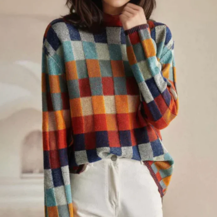 Françoise | Suéter retro cómodo