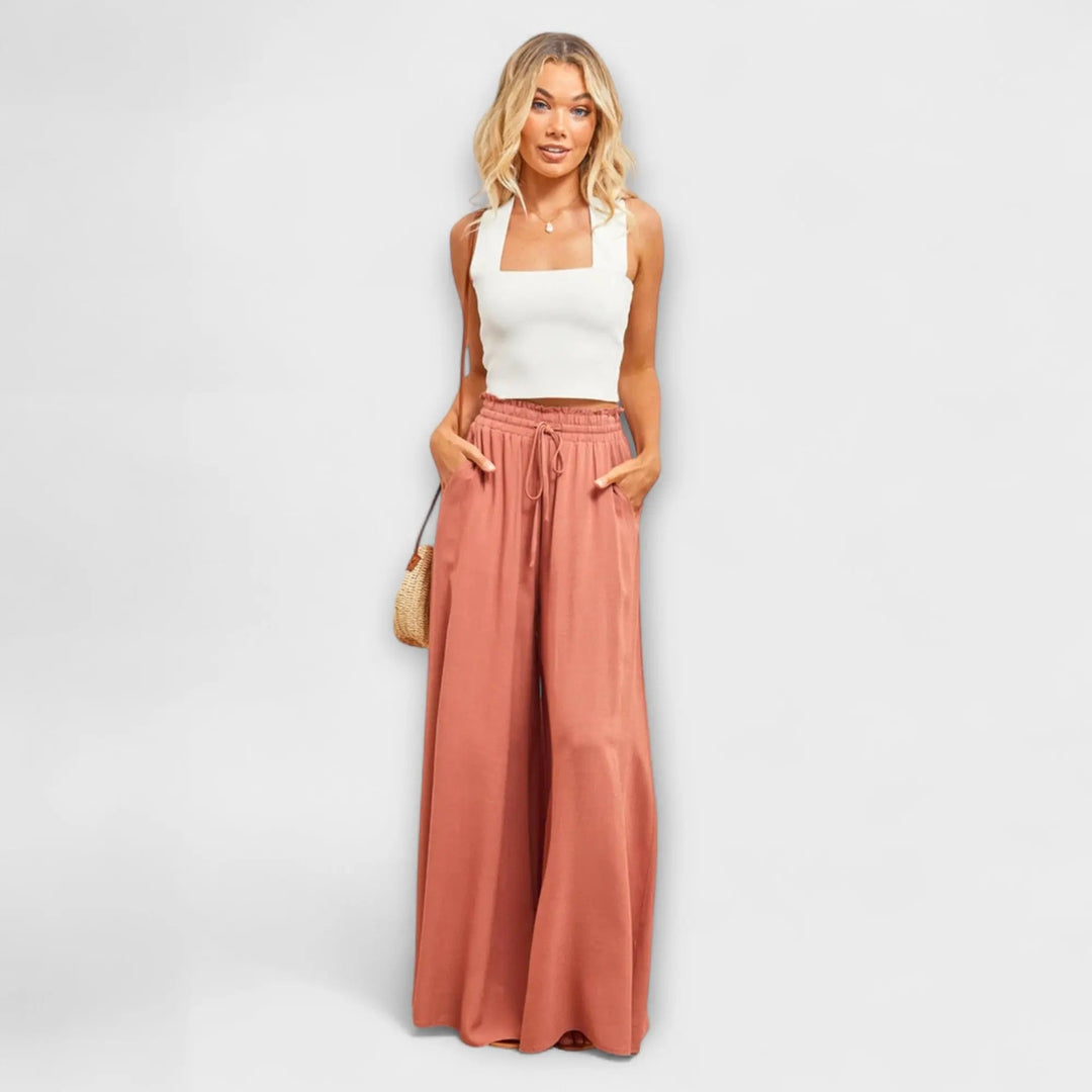 Andrea - Pantalones Holgados y Cómodos