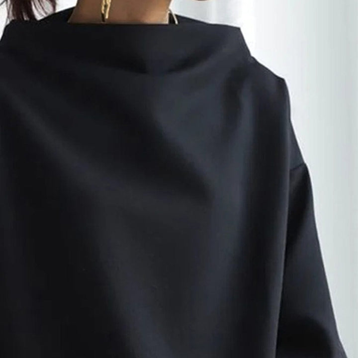 Christine | Top relajado de cuello alto
