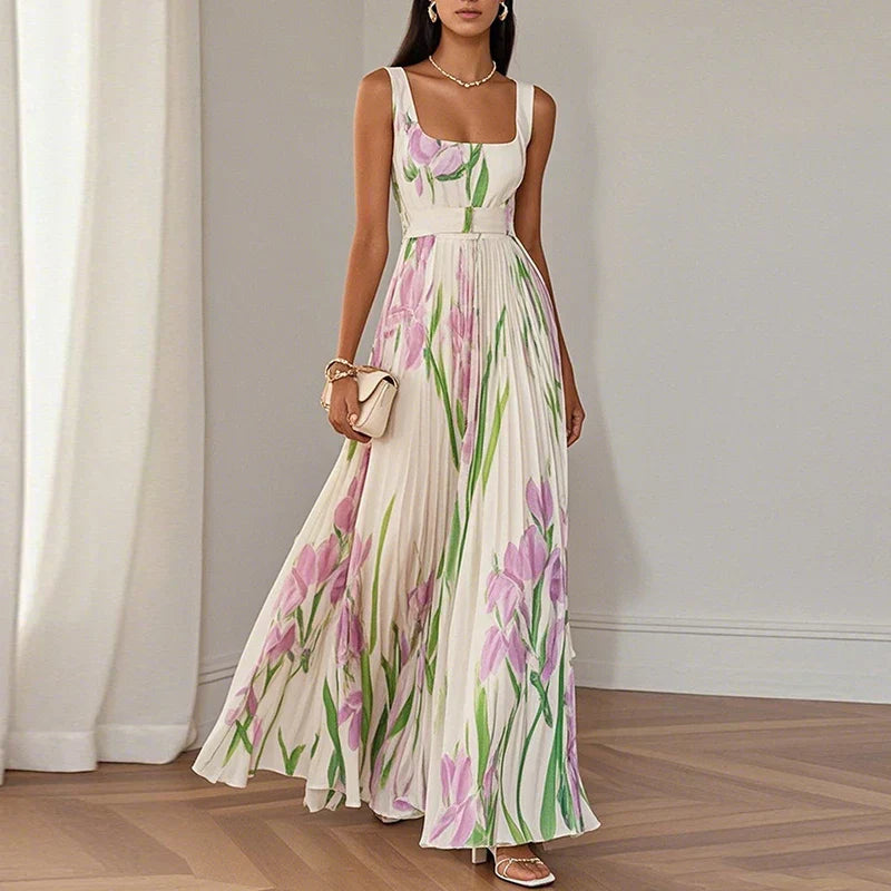 Oriah | Vestido Maxi Line-A Floral