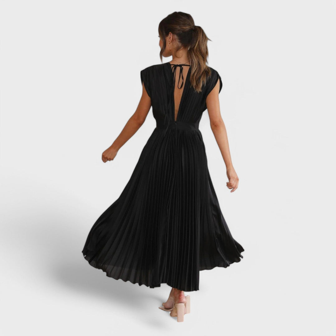 Paula - Vestido plisado elegante