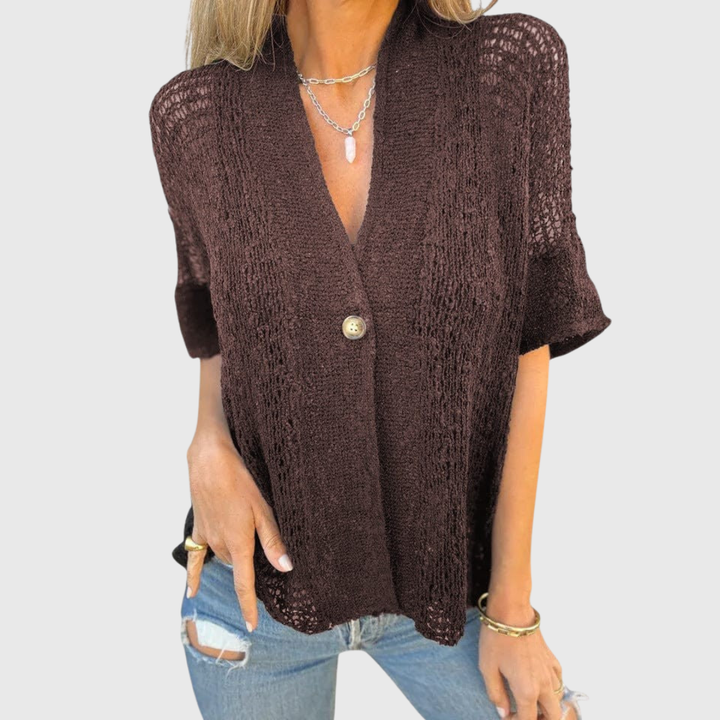 Nina | Camiseta de Punto Elegante
