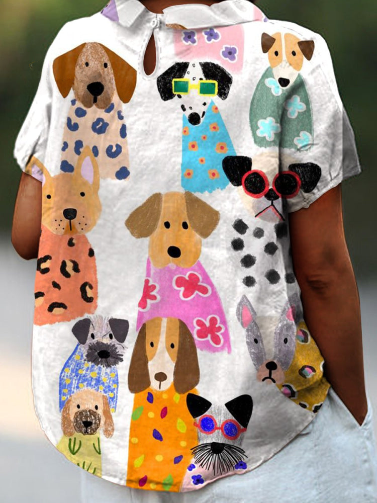 Katalin | Camiseta con Diseño de Perro