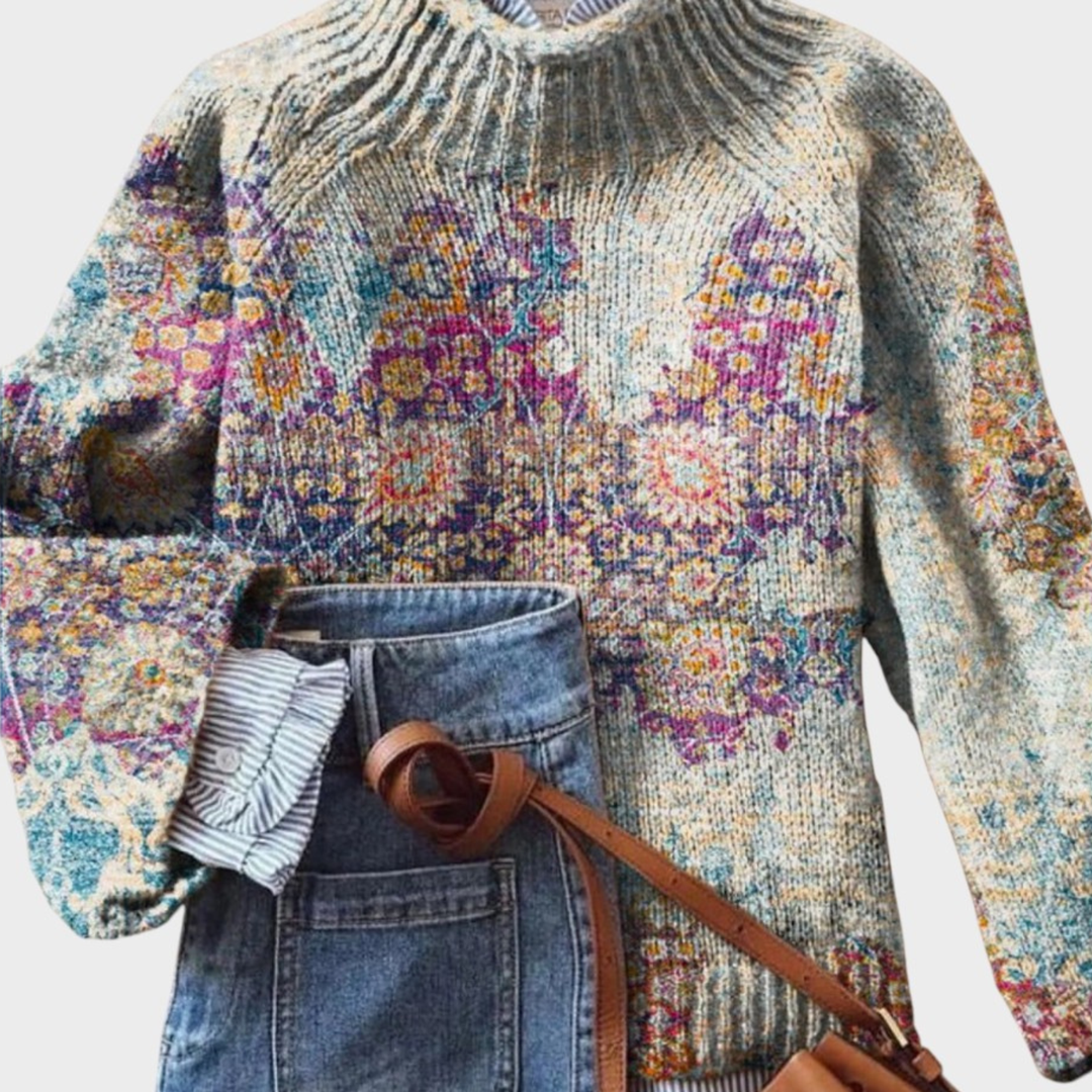 Vitória – Jersey de punto con diseño artístico
