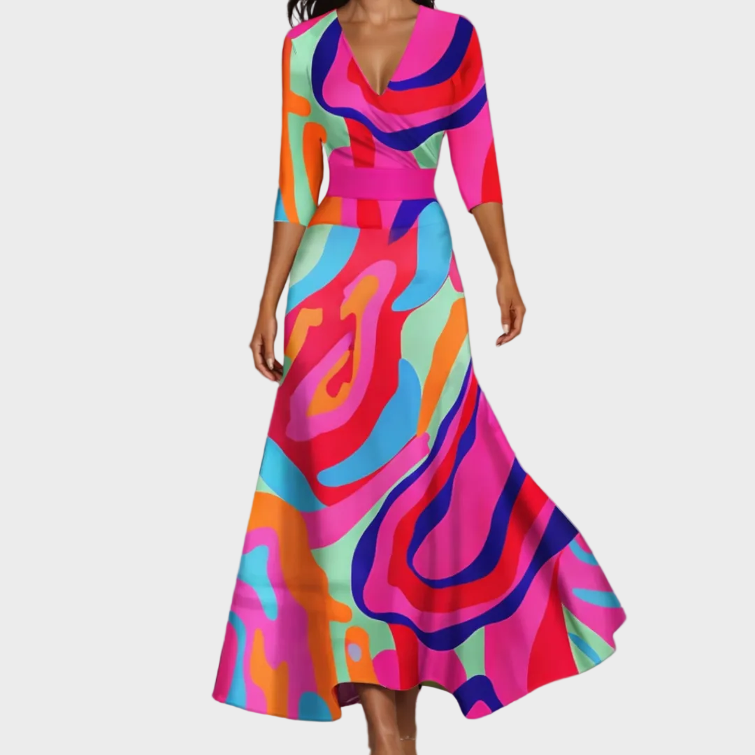 Emily - Vestido Maxi Elegante y Liviano Mujer