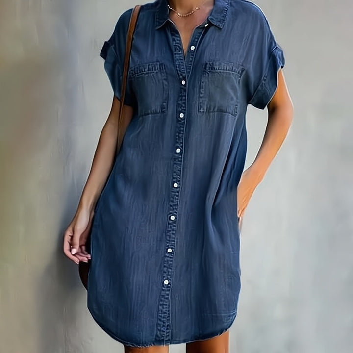 Coralie - Vestido Camisero con Botones | Básico Imprescindible