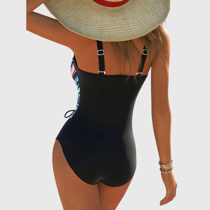 Néréa | Maillot de bain una pieza esculpido con frente cruzado