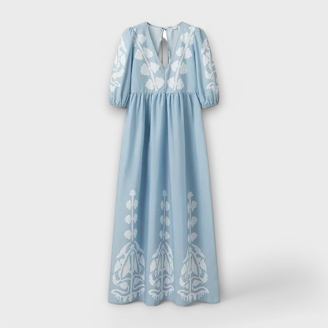 Sílvia - Vestido estampado para una elegancia sin esfuerzo