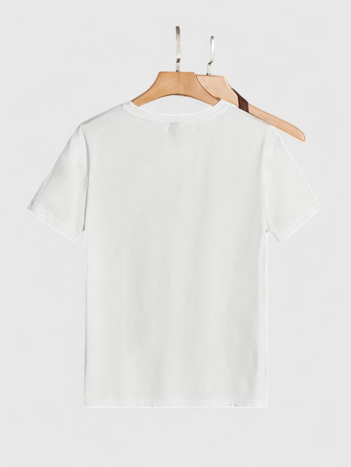 Clara | Camiseta Cómoda de Manga Corta