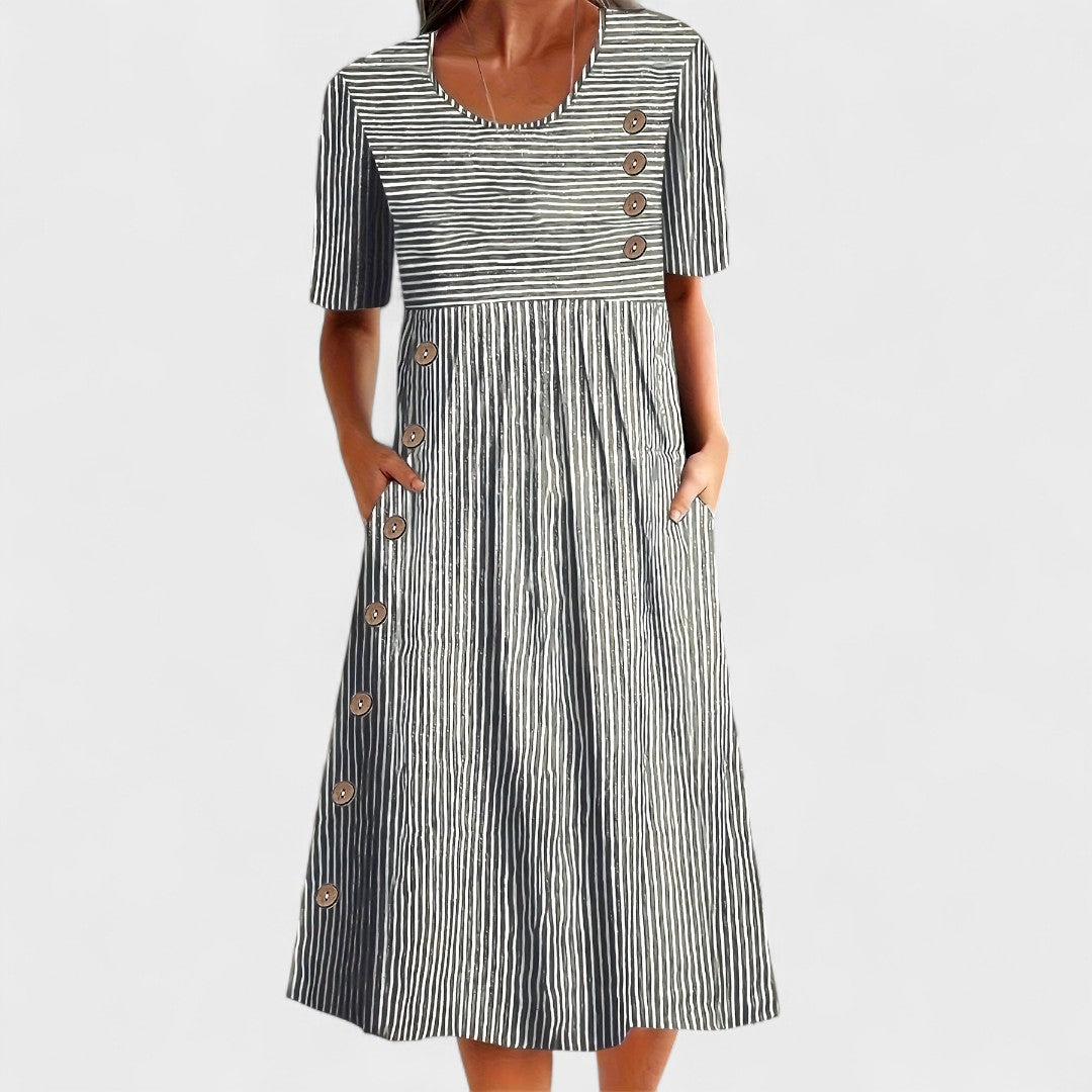 Sofia - Vestido de verano a rayas