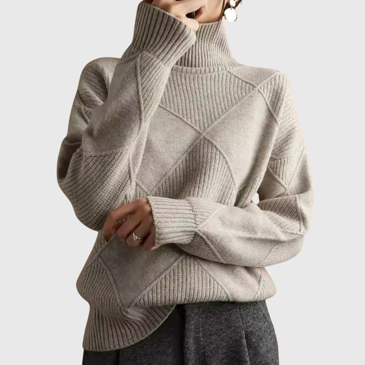 Angela™ | Jersey de Cuello Alto