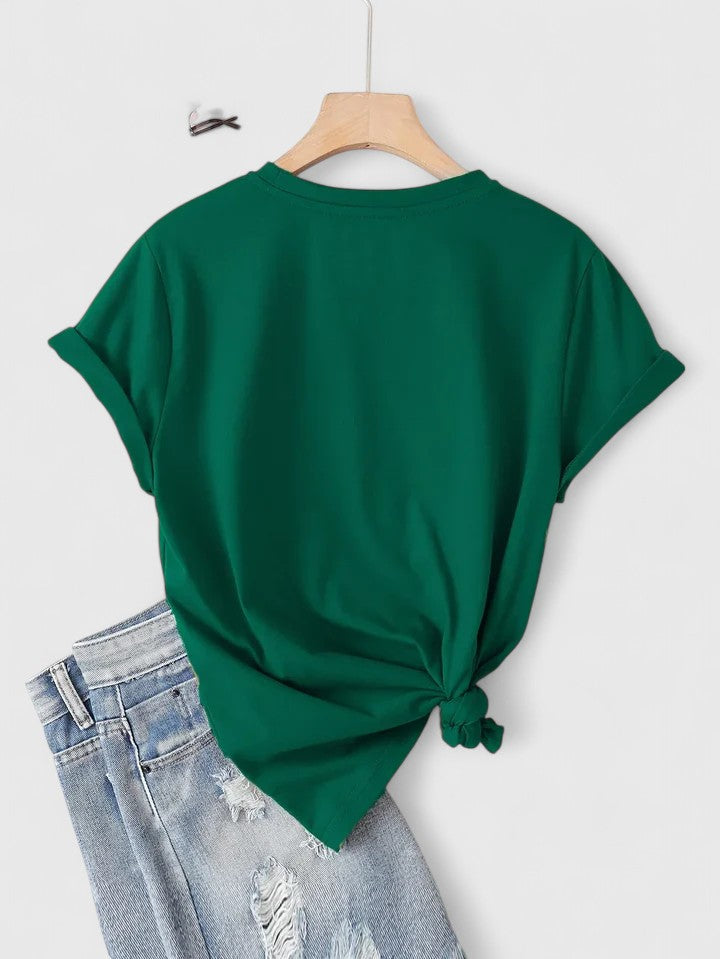 Clara | Camiseta Confortable de Manga Corta