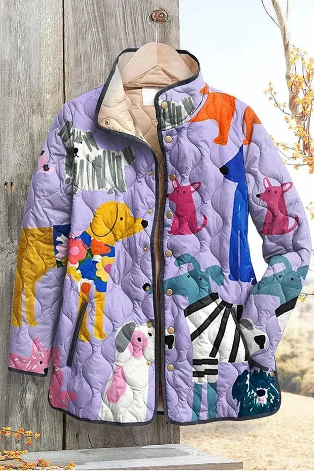 Laure | Chaqueta Estampada con Personalidad