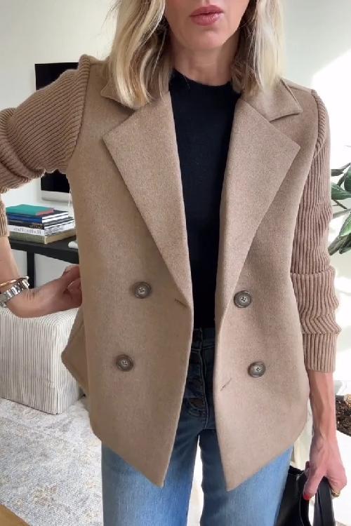 Amora – Blazer elegante con mangas de ochos