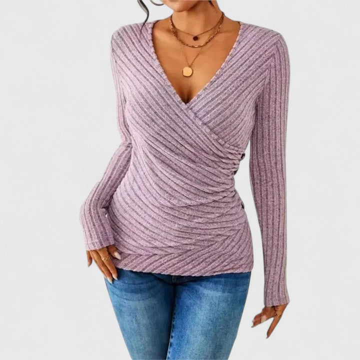 Claire | Top Elegante con Tuck