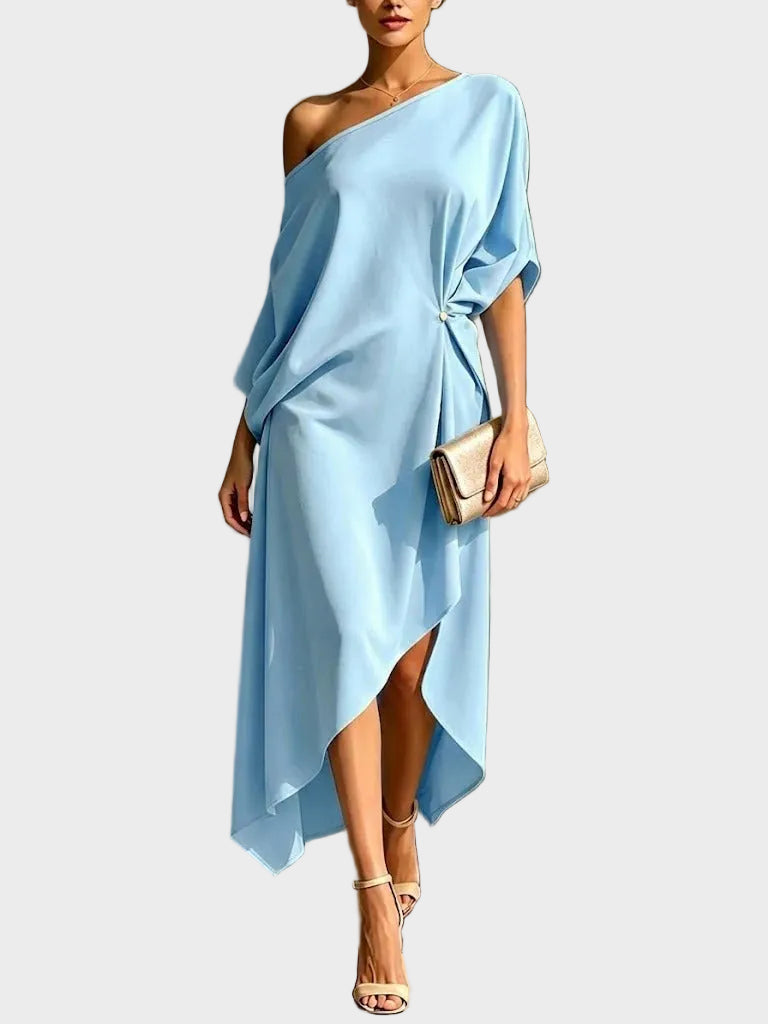Camila - Vestido asimétrico elegante Mujer