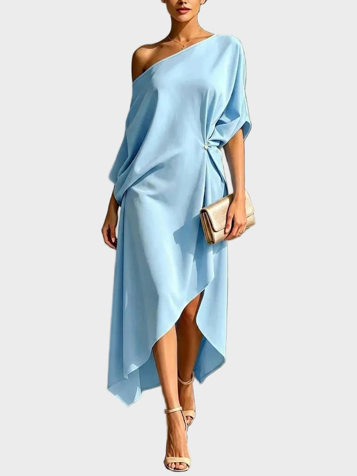 Camila - Vestido asimétrico elegante Mujer
