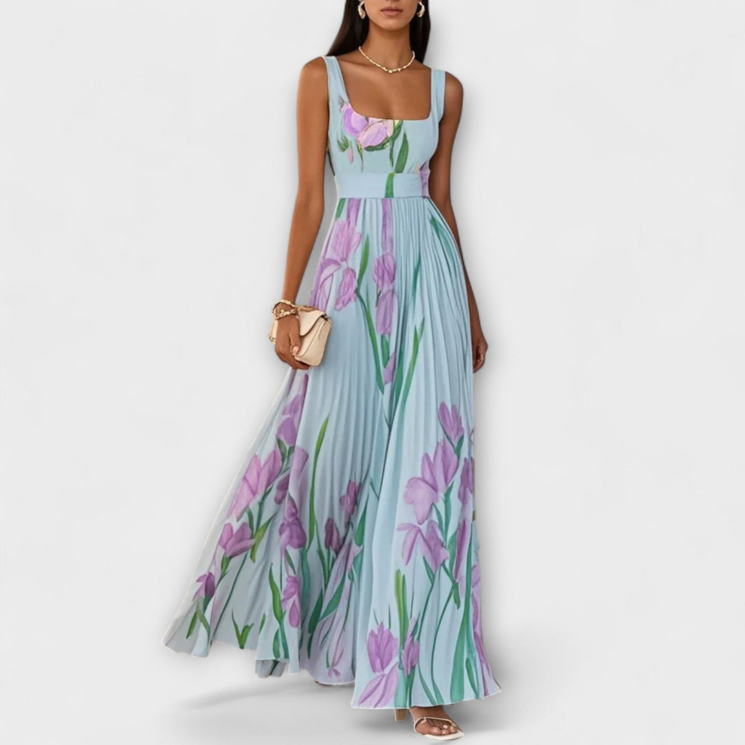 Penélope - Vestido Maxi de Chiffon Mujer