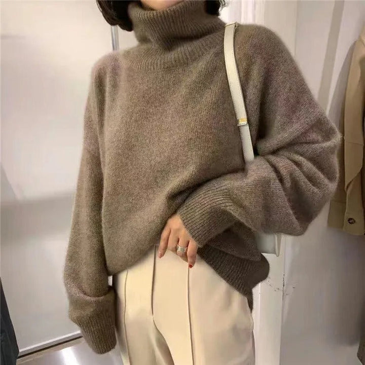 Maude | Jersey oversize de cuello alto
