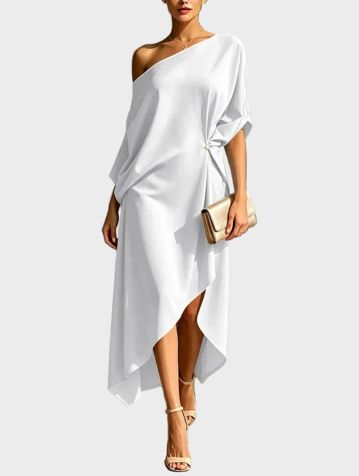 Camila - Vestido asimétrico elegante Mujer