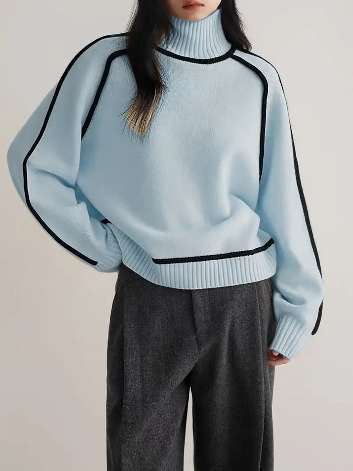 Sandrine | Suéter elegante de cuello alto