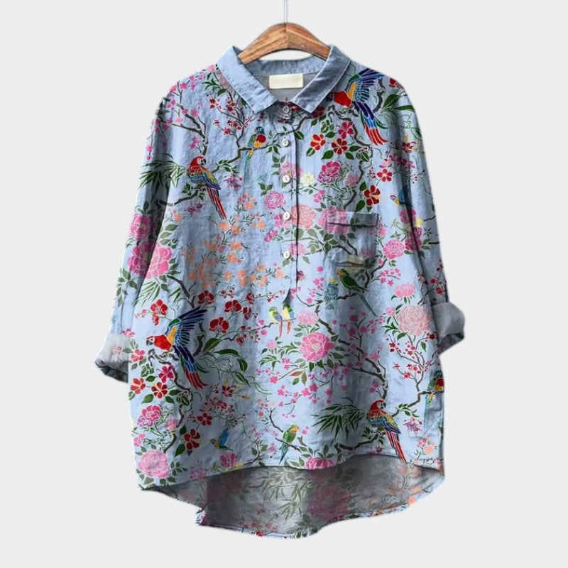 Gunela | Blusa de encaje premium