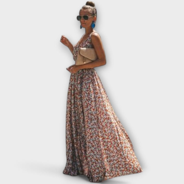 Mafalda - Vestido maxi boho de ensueño